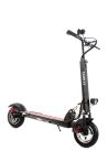   Elektromos Roller escooter 10" Fekete 13Ah tömör gumival