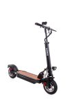   Elektromos Roller escooter 10" Fekete 21Ah tömör gumival